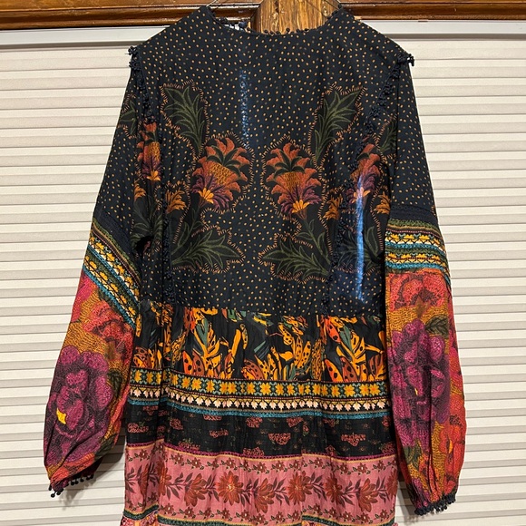 Farm Rio Mixed patchwork mini dress NWT - Picture 2 of 8